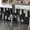 Flash Furniture Clear Coat Metal Counter Stool & Black Poly Seat XU-DG-TP001B-24-PL1B-GG - alternate 9